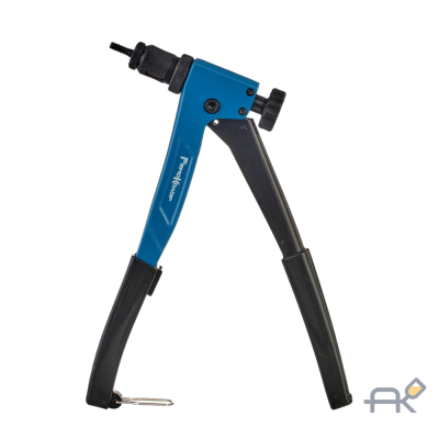 Заклепочник резьбовой 250 мм. литой корпус . насадки M3. M4. M5. M6. кейс Remocolor 26-0-003